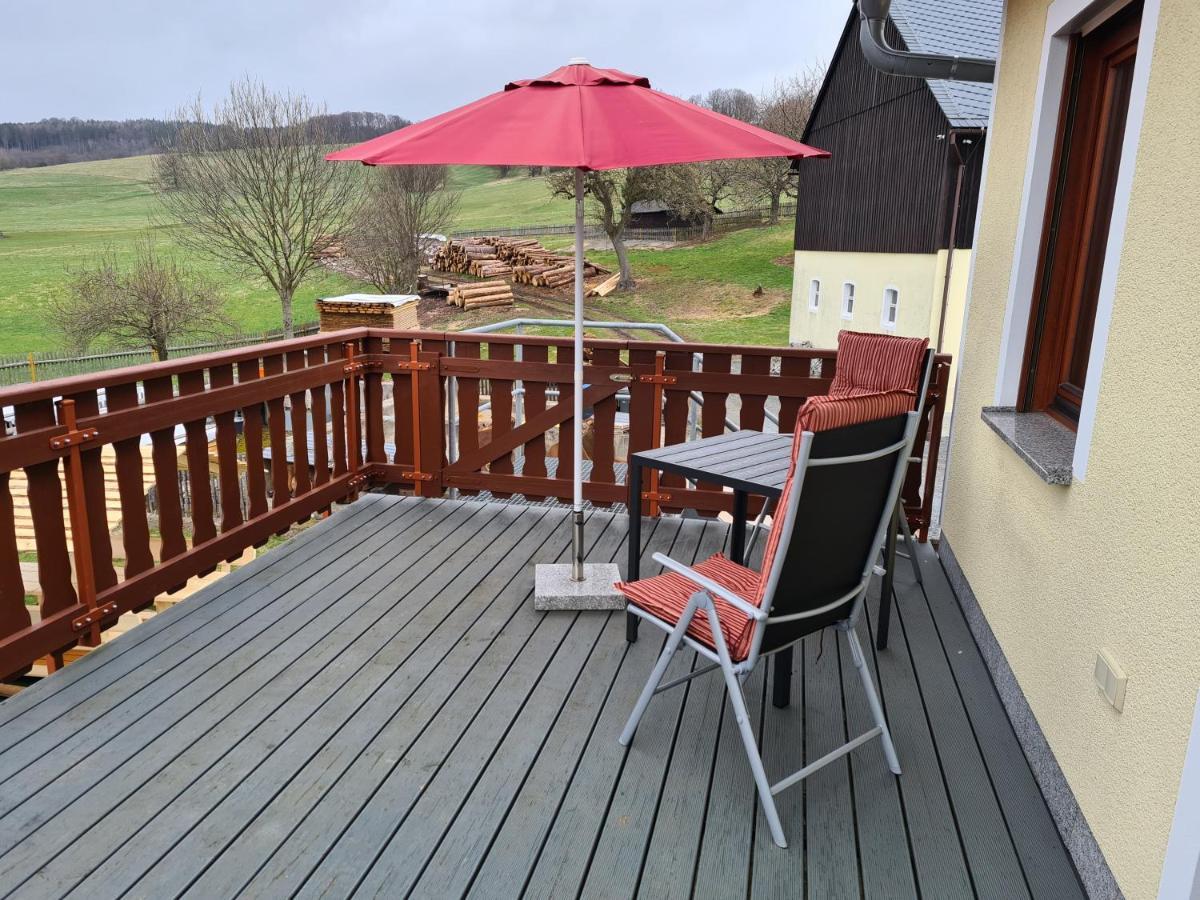 Ferienwohnung Weber Neustadt in Sachsen Buitenkant foto